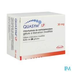 QUASYM LP 30MG GELULE LM 28