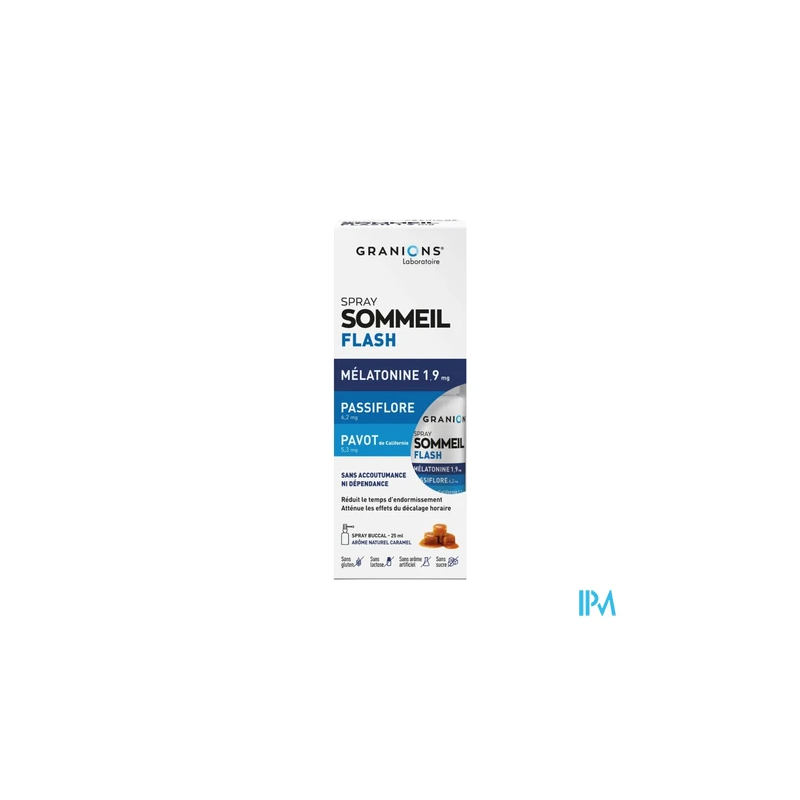 GRANIONS SOM FLASH MELAT SPR 25ML