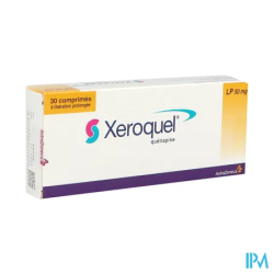 XEROQUEL LP 50MG CPR 30