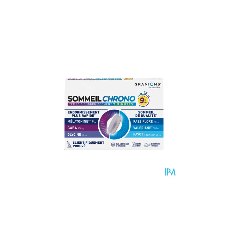 GRANIONS SOMMEIL CHRONO 9MIN CPR30