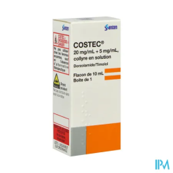 COSTEC 20MG/5MG/ML COL FL 10ML