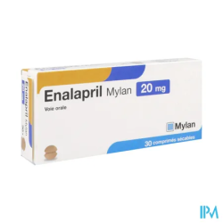 ENALAPRIL 20MG VIATRIS CPR SEC 30