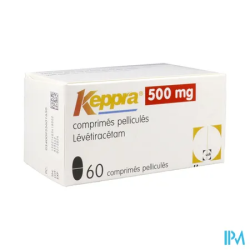 KEPPRA 500MG CPR 60