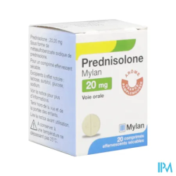 PREDNISOLONE 20MG VTS CPR EFS 20