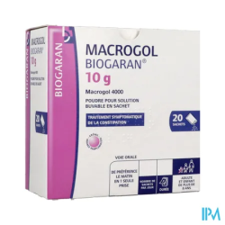 MACROGOL 4 000 10G BIOGAR SACHET20