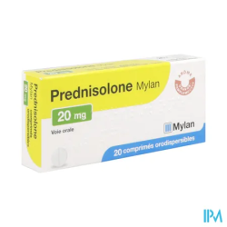 PREDNISOLONE 20MG VTS CPR OROD20