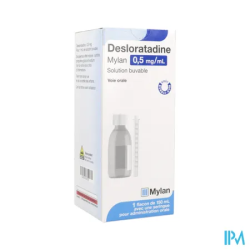 DESLORATADINE 0,5MG/ML VTS FL150ML