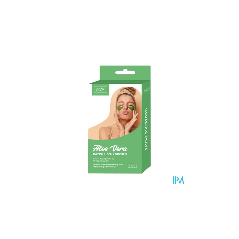 LCDT PATCH HYDROGEL YEUX ALOE 30X2