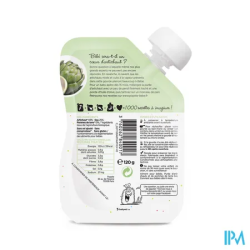 POPOTE PUREE ARTICHAUT 120G
