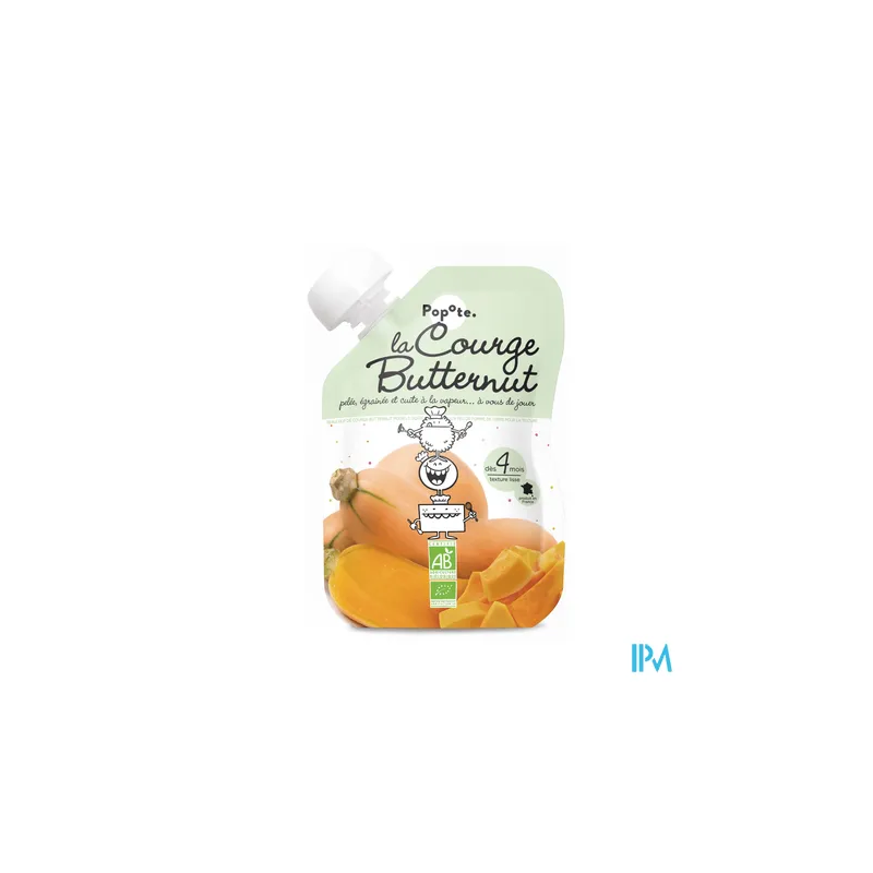 POPOTE PUREE COURGE BUTTERNUT 120G