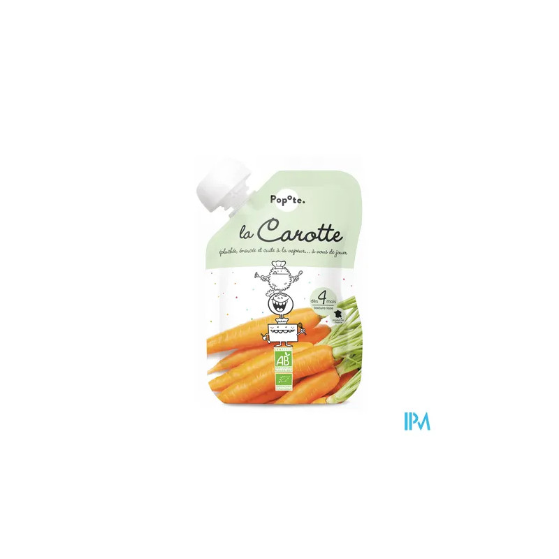 POPOTE PUREE CAROTTE 120G