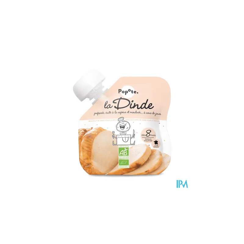 POPOTE PUREE DINDE 60G