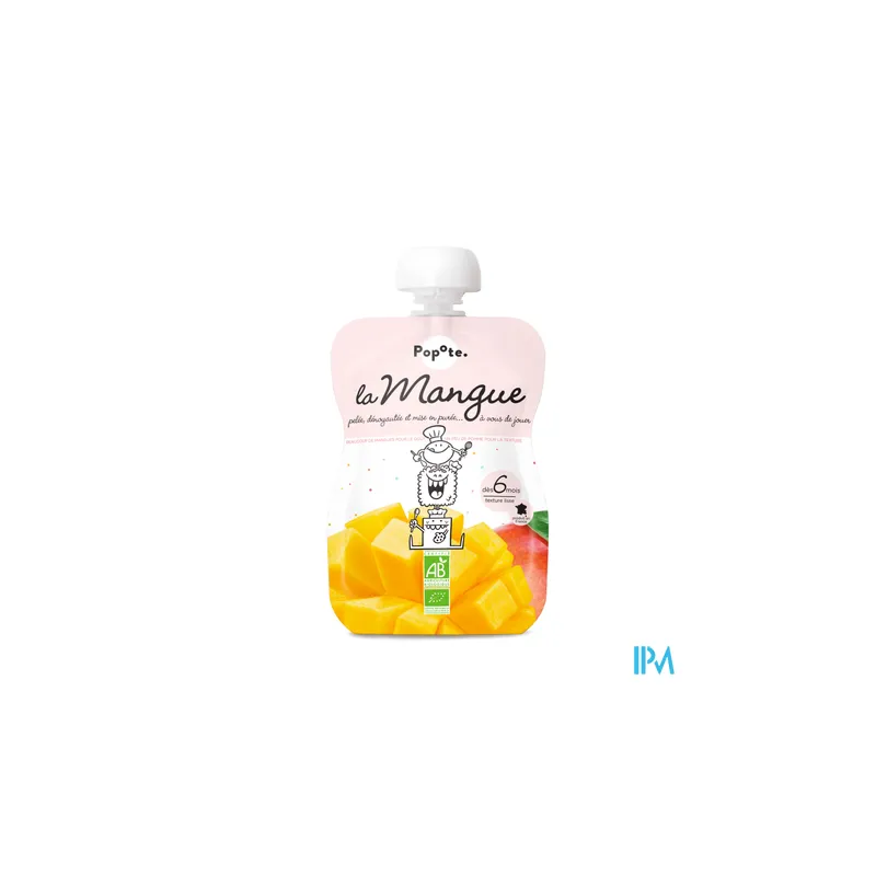 POPOTE COMPOTE MANGUE 120G