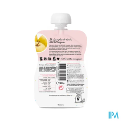 POPOTE COMPOTE POMME LISSE 120G