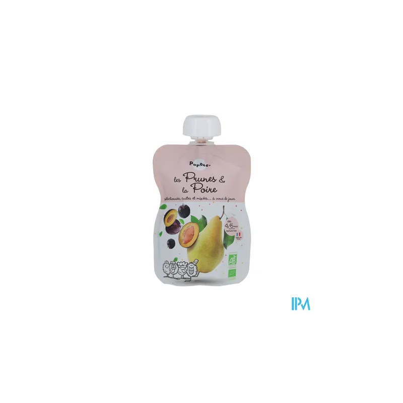 POPOTE COMPOTE PRUNE/POIRE 120G