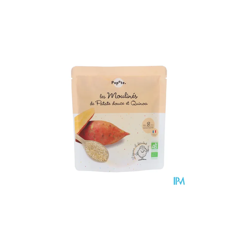 POPOTE PUREE P.DOUCE/QUINOA 180G