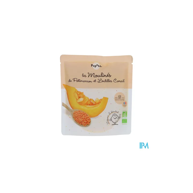 POPOTE PUREE POTIMAR/LENTIL 180G