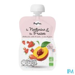 POPOTE COMPOTE NECTAR/FRAISE 120G