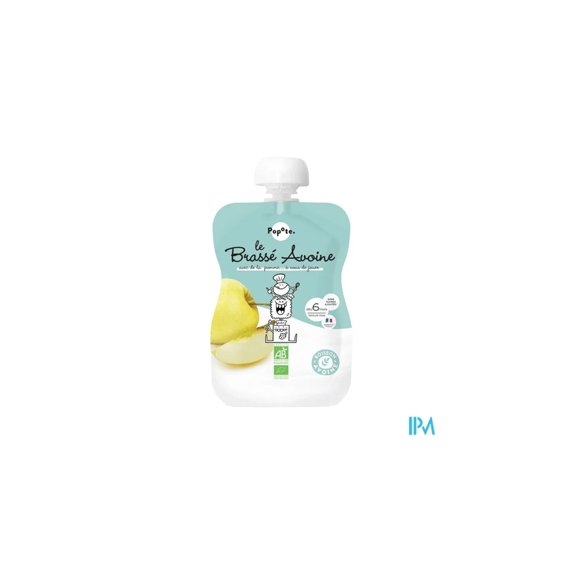 POPOTE BRASSE AVOINE/POMME 100G