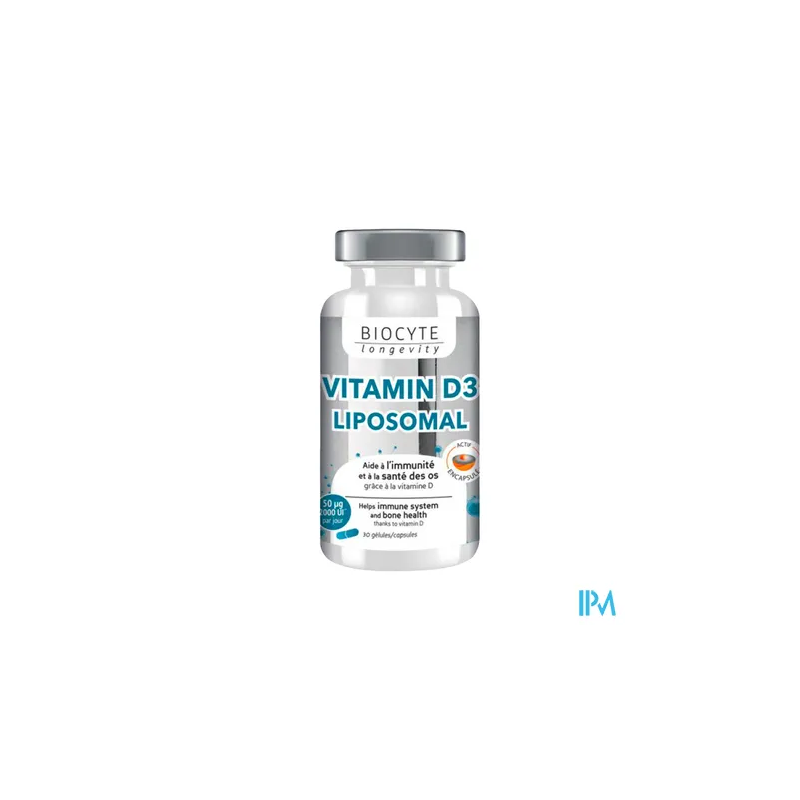 BIOCYTE VIT D LIPOSO GELUL 30