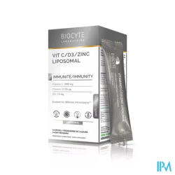 BIOCYTE VIT C/D3/ZN LIPOSO STICK14