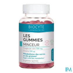BIOCYTE LES GUMMIES MINCEUR 60
