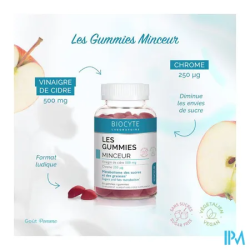 BIOCYTE LES GUMMIES MINCEUR 60