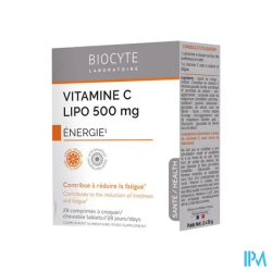 BIOCYTE VIT C LIPO 500 A CROQ 28