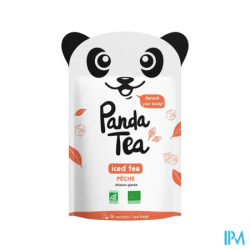 PANDA TEA ICED TEA PEACH SACH 28