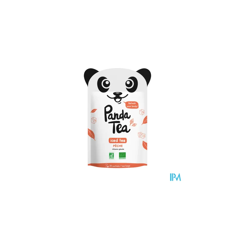 PANDA TEA ICED TEA PEACH SACH 28