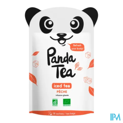 PANDA TEA ICED TEA PEACH SACH 28
