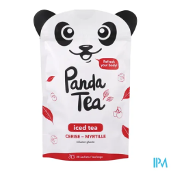 PANDA TEA ICED TEA CHERRY SACH 28