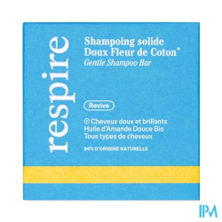 RESPIRE SH SOLIDE FLEUR COTON 75G