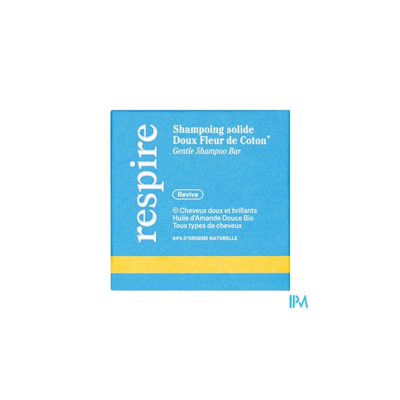 RESPIRE SH SOLIDE FLEUR COTON 75G