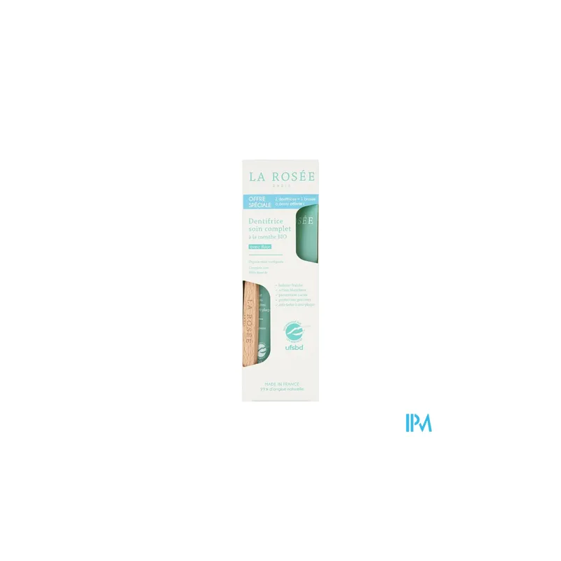 LA ROSEE KIT DENTIFRICE+BROSS DENT