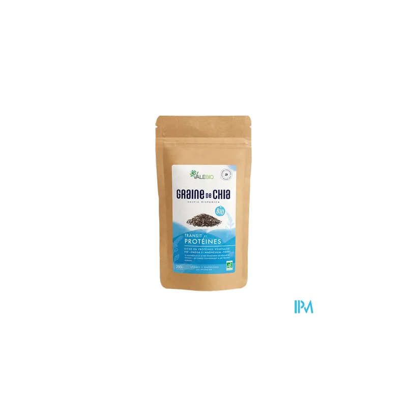 VALEBIO GRAINE DE CHIA BIO 200G