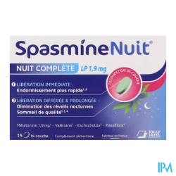 SPASMINENUIT LP 1,9MG CPR 15