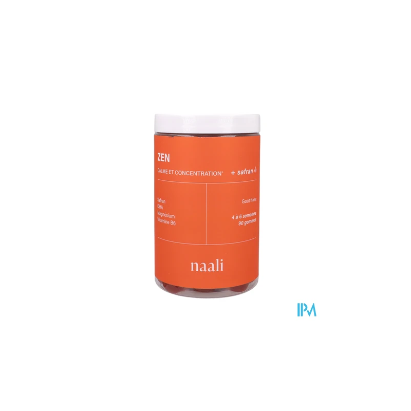 NAALI ZENKIDS TDAH SAFRAN GOMME 90