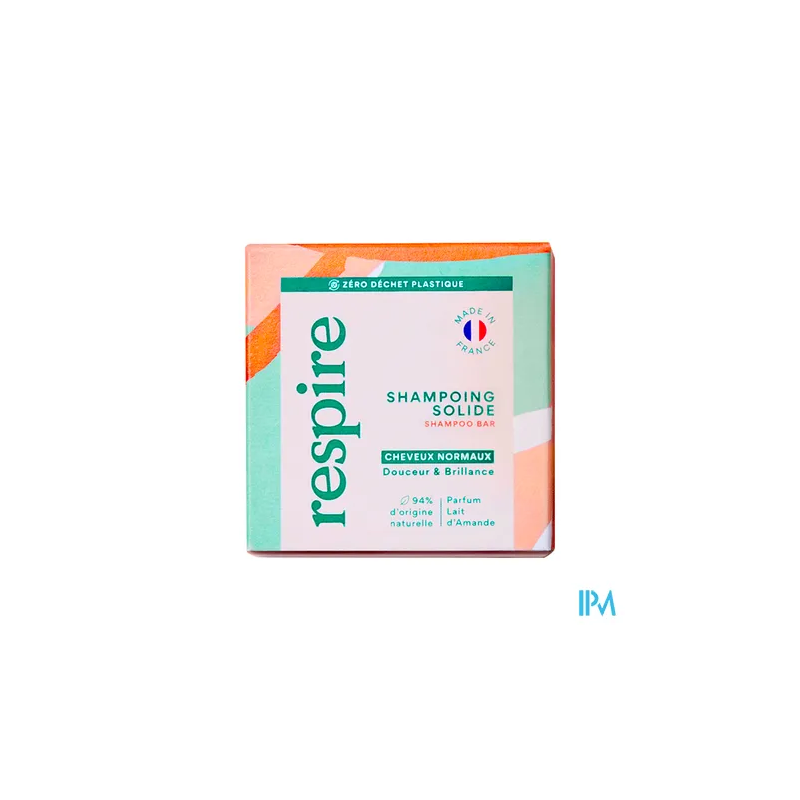 RESPIRE SHP SOLID LAIT AMANDE 75G