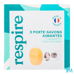 RESPIRE PORTE SAVON AIMANTE X3
