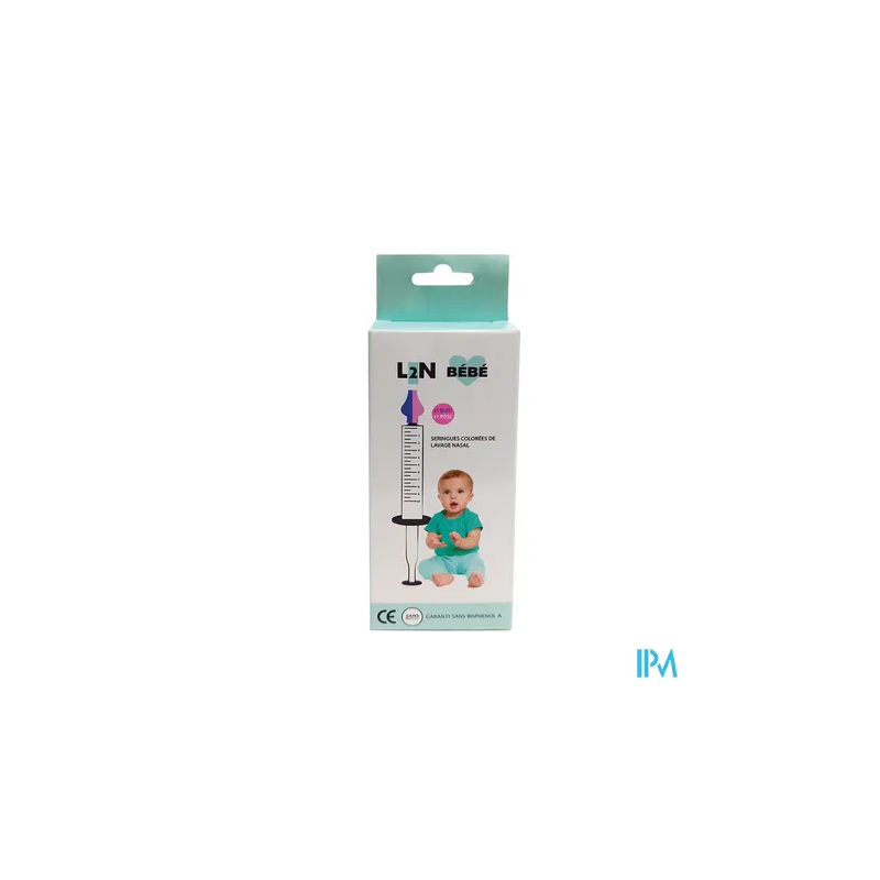 L2N BEBE SERINGUE LAVAGE NASAL X2