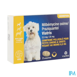 VIATRIS MILBEMYC/PRAZIQ PT CH CPR2