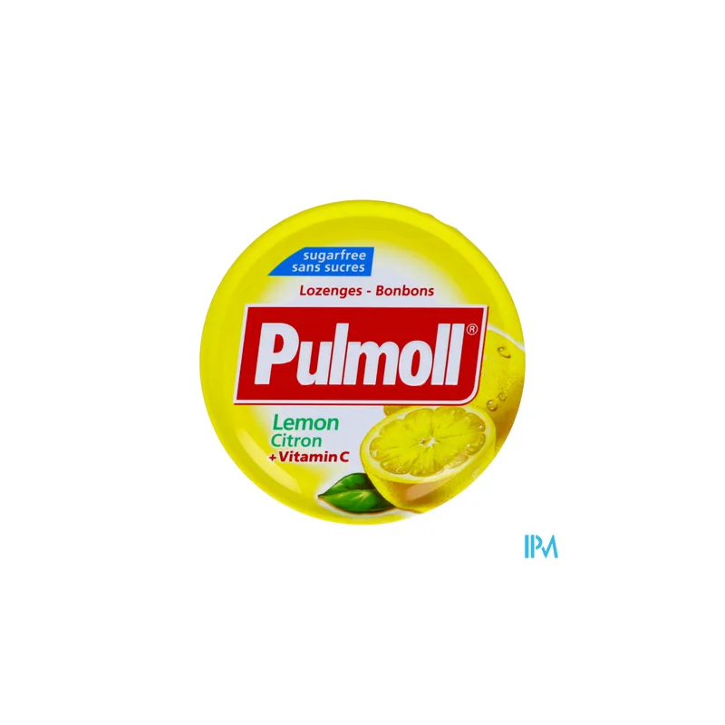 PULMOLL PAST SS/SUC CITRON BT 45G
