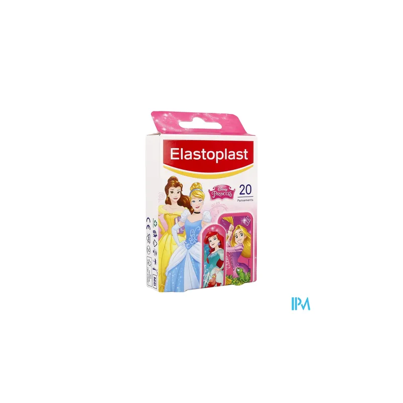 ELASTOPLAST KIDS PRINCESSE PANS 20
