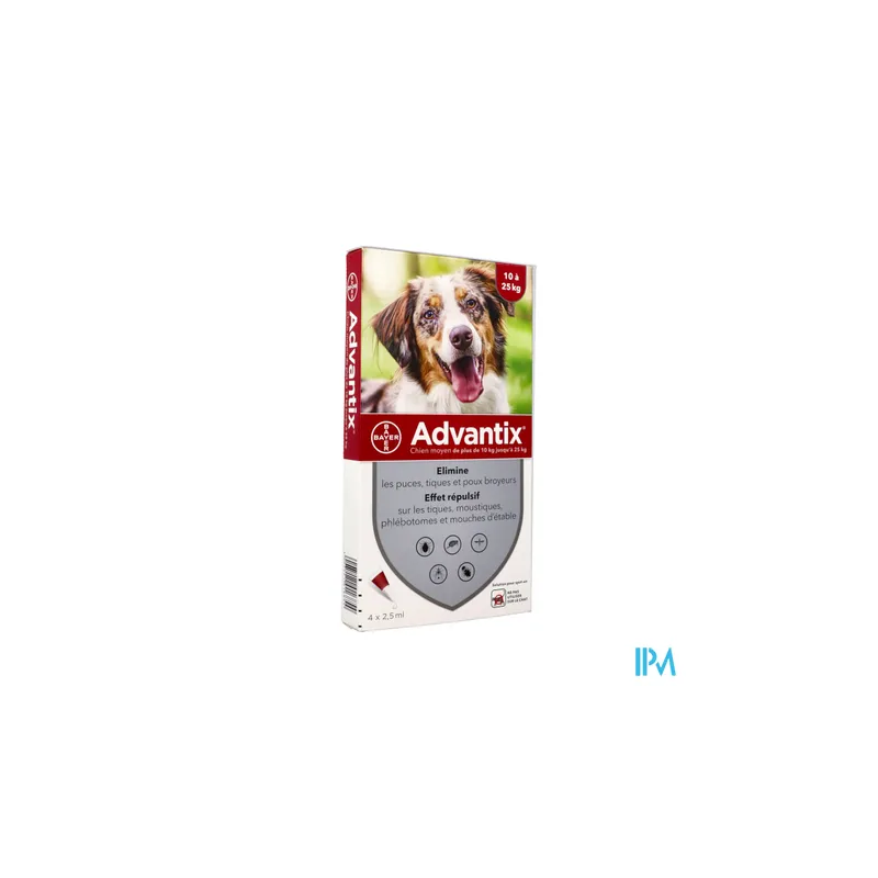 ADVANTIX MOYEN CHIENPIPET2,5ML4