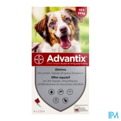 ADVANTIX MOYEN CHIENPIPET2,5ML4