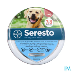 COLLIER SERESTO A/PARASIT GD CHIEN