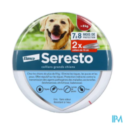 COLLIER SERESTO A/PARA GD CHIEN X2