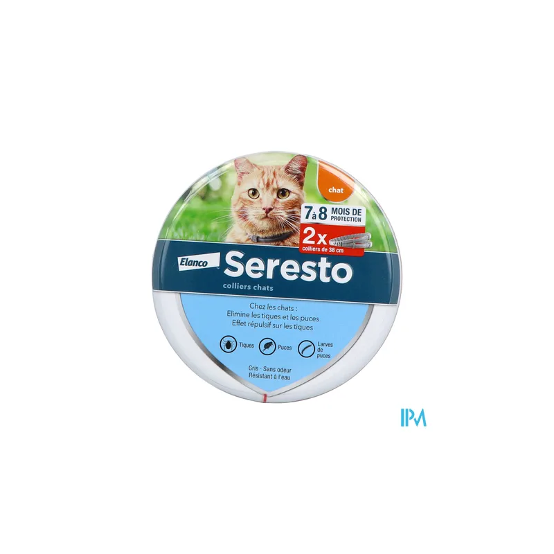 COLLIER SERESTO A/PARASIT CHAT X2