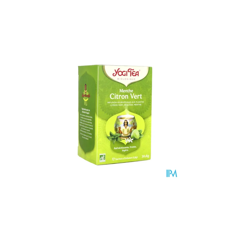 YOGI TEA MENTH CITRON VERT SACH 17